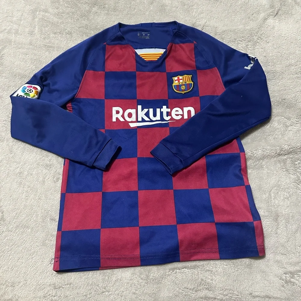 Kids Checkered Shirt - Blue and Red - Picture 2 of 9